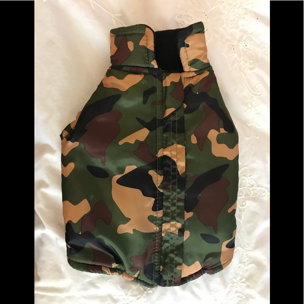 Dog Green camp vest s by top paws/apparel for dogs